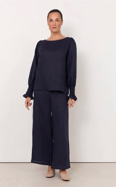 Clover Linen Top