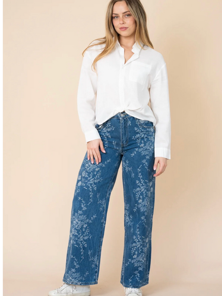 Flower Jean
