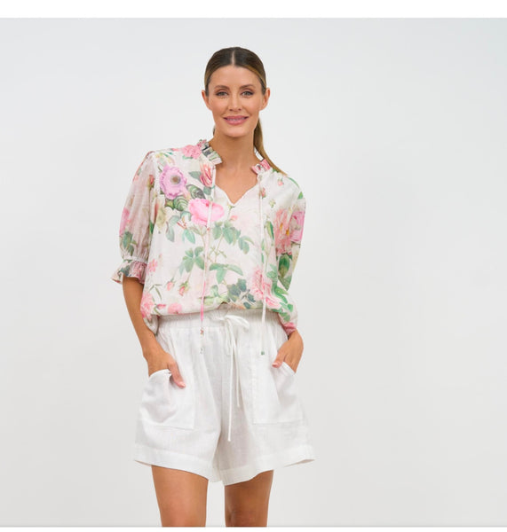 Frill Neck Top