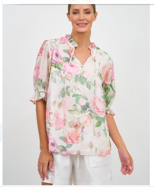 Frill Neck Top