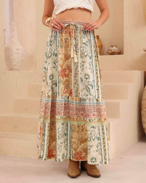 Coral Maxi Skirt