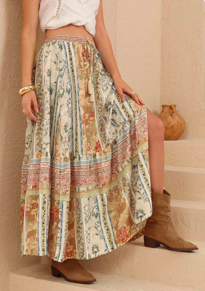 Coral Maxi Skirt