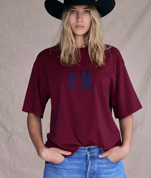 Stripe F Tee