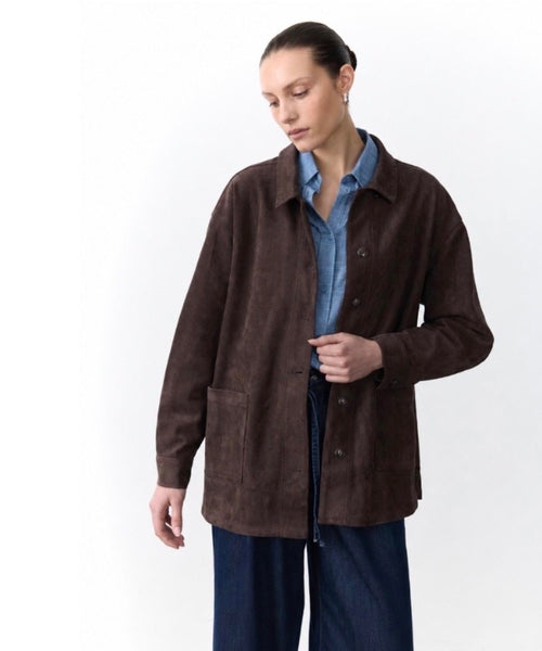 Suede Shacket